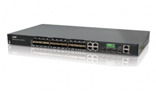 Switch Ethernet Industrial 24 puertos FE/GBE + 4 SFP – ICS-24S4XM